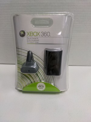 Microsoft xbox 360 Black Play&charge kit (882224445177)