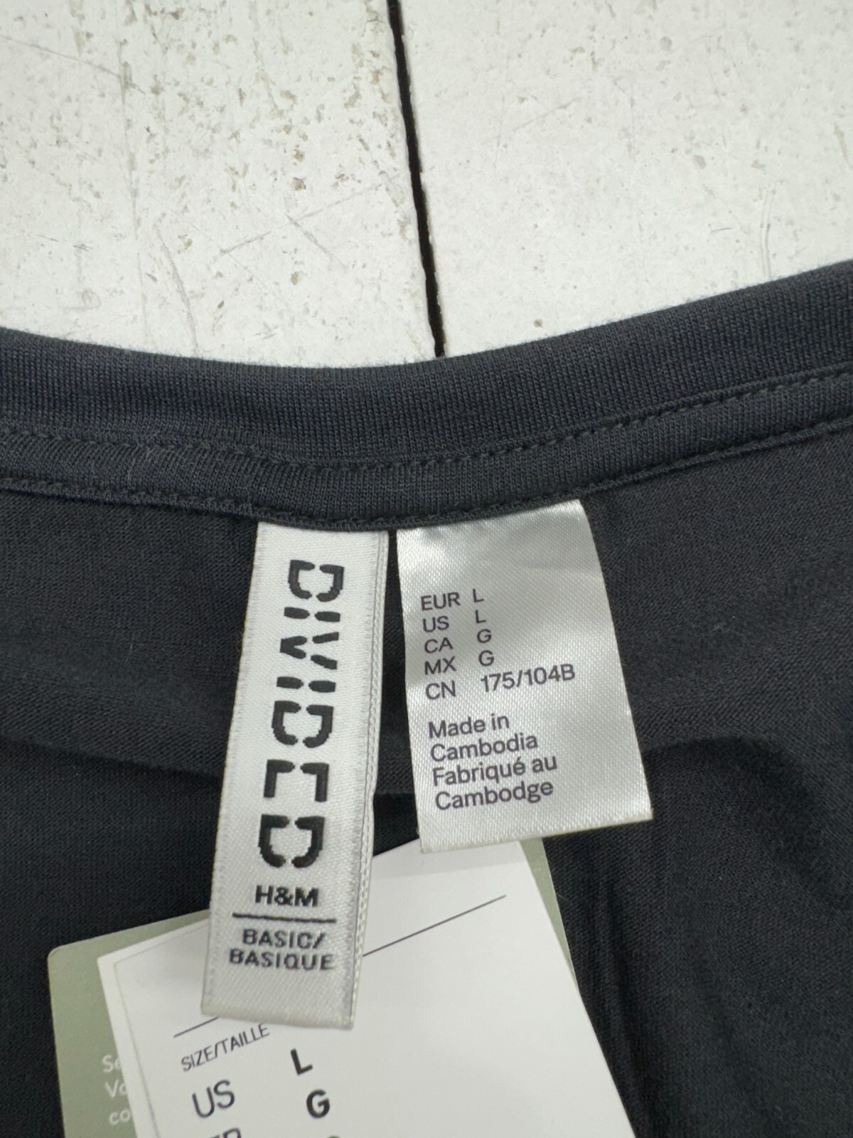 Divided H&M Black Long SLeeve Shirt Womens Size Large