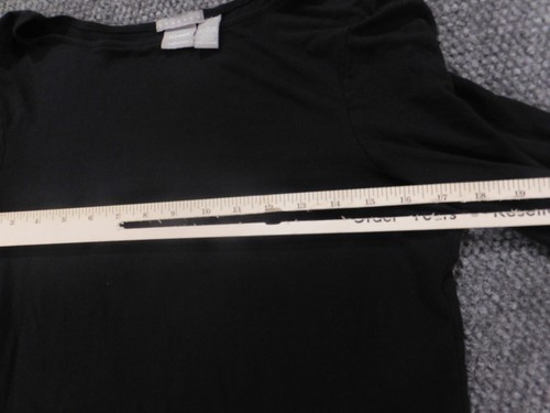 Old Navy Womens Blouse Small black pullover stretch - Picture 5 of 11