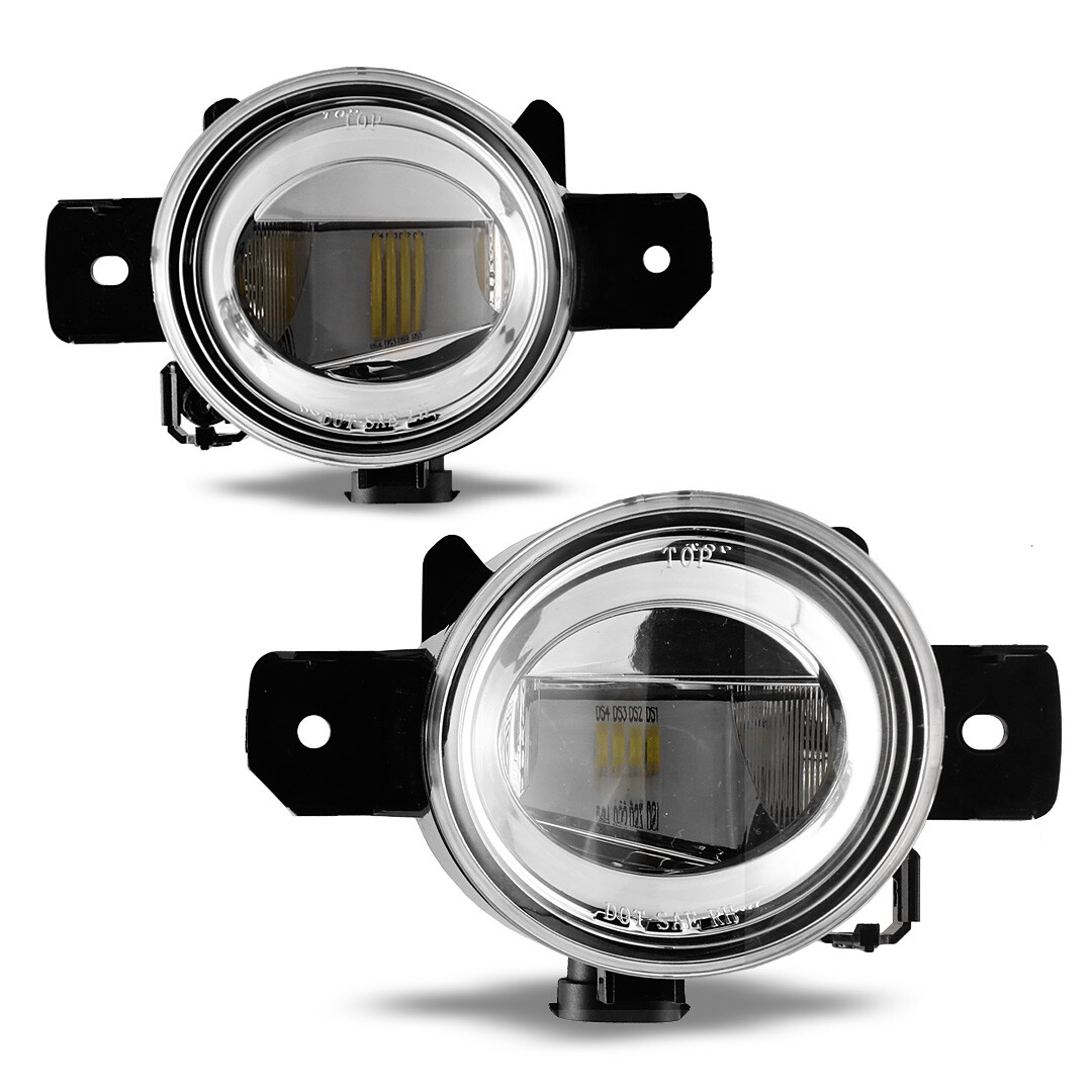 LED Fog Lights For 20042015 INFINITI G37/JX35/M35/M45/Q60/QX60 Bumper