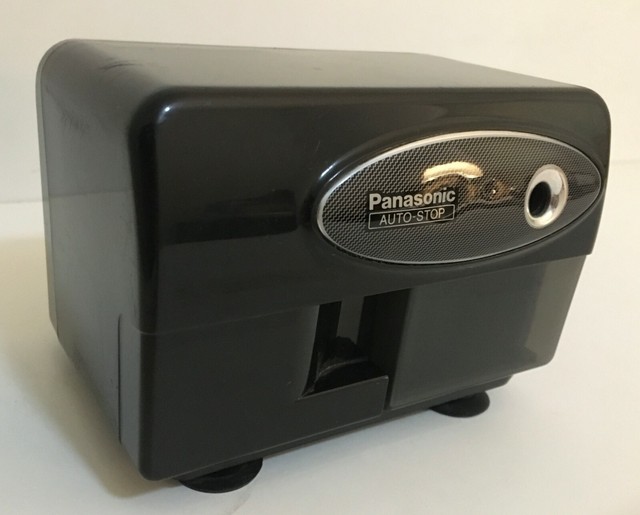 Panasonic Electric Pencil Sharpener Auto Stop Model KP310 eBay