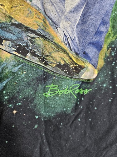 Bob Ross Spencers Graphic Tee Size L Unisex Tshirt Womens Mens - Picture 2 of 2