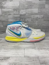 Nike Kyrie 6 Neon Graffiti White Blue 