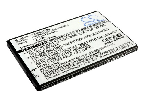Li-ion Battery for Coolpad 8809 3.7V 1700mAh - 第 2/5 張圖片
