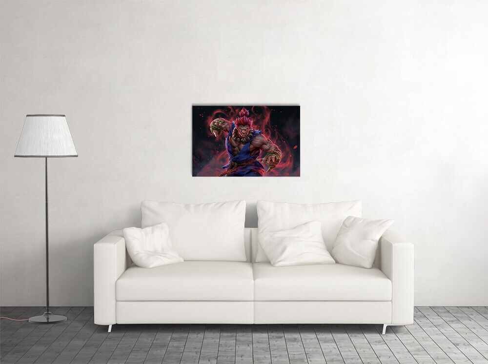 Street Fighter V (5) Akuma Poster 34 x 20