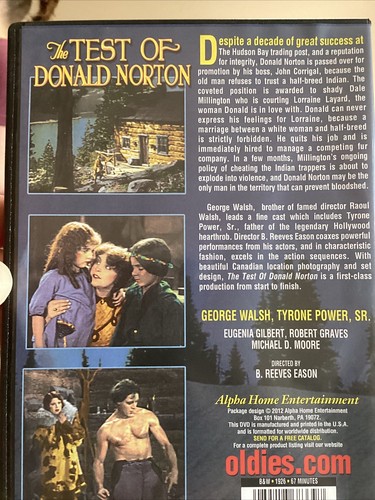 The Test of Donald Norton (DVD, 1926) - Imagen 2 de 2