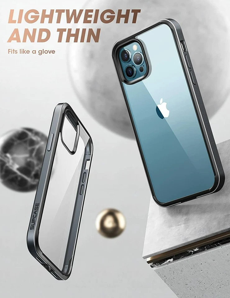 Para iPhone 13 Pro 6.1" Unicornio Borde Escarabajo Parachoques Transparente con Funda Protectora de Pantalla Foto 4 de 4