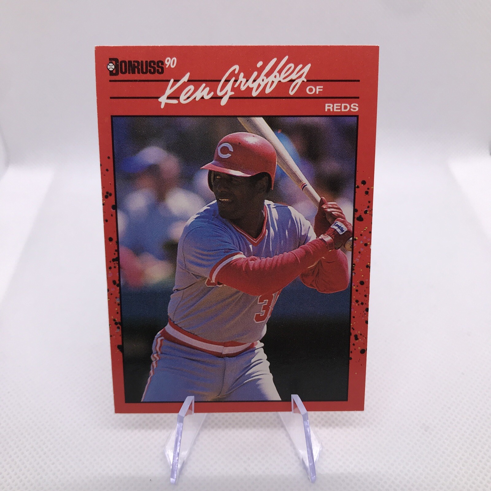 1990 Donruss KEN GRIFFEY Baseball Card #469. CINCINNATI REDS.