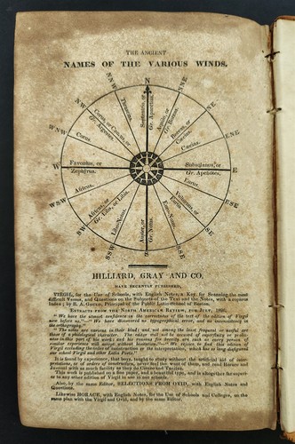 1836 antique ADAM's LATIN GRAMMAR dictionary vocab ENGLISH leather school gould - Picture 10 of 12