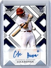 2023 Perfect Game Blue Cole Hansen 1/15 Auto (B73) Oklahoma