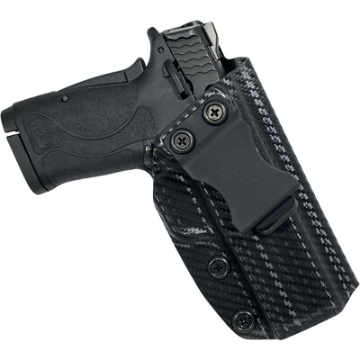 Black Scorpion Gear IWB Full Profile Holster fits Smith & Wesson M&P9 Shield EZ