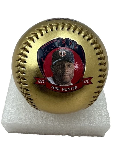 Gold Torii Hunter MLB Gloves