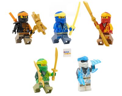 LEGO Ninjago ninjago Combo Set: Core Ninja Minifgures (Lloyd, Jay, Cole,  Zane UK