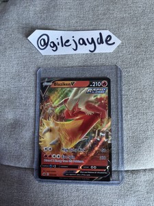 Blaziken V 20/198 - Chilling Reign - Ultra Rare Pack Fresh NM/M Pokémon