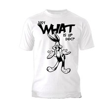 Image of Looney Tunes Bugs Bunny Line Whats Up Doc 02 Official Men's T-Shirt