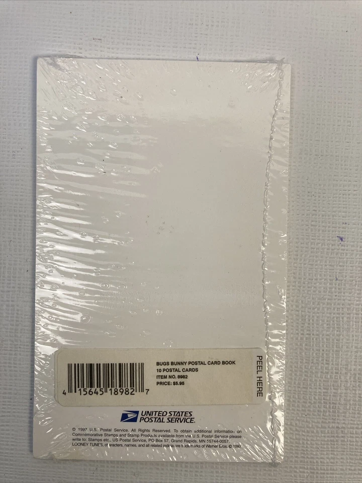 Bugs Bunny & Daffy Duck Postal Card Book - Pack of 10 - USPS 20 Total Cards New - Image 3 of 4