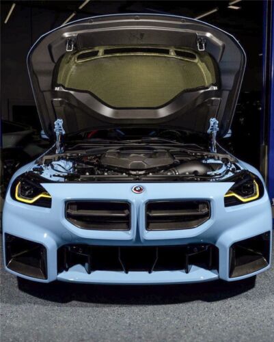 DRY CARBON APN Style Front Grille Replacement Kits For 2023-2024 BMW G87 M2 - Picture 6 of 18
