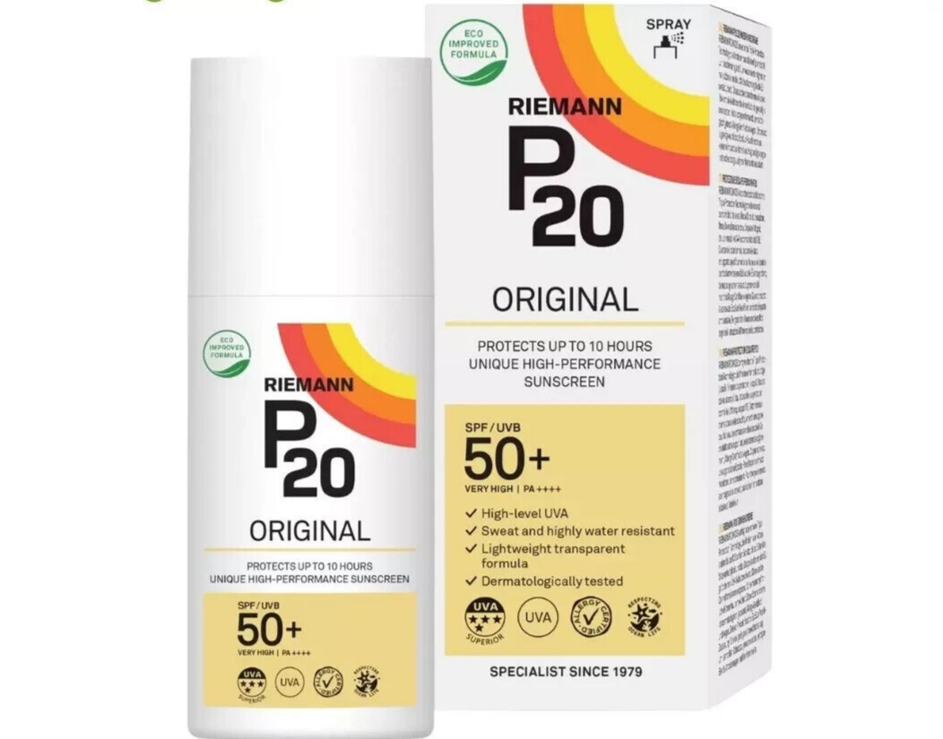 Riemann P20 Original SPF50+ Very High Protection 200ml Spray