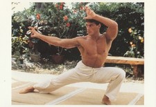 AK Postkarte von Jean-Claude Van Damme unsign...