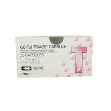 GC 003298 Fuji Triage Self Adhesive Glass Ionomer Capsules White 50/Bx 002269