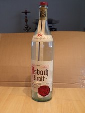 Bouteille vin vide " Asbach -