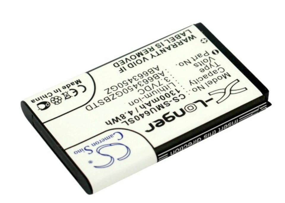 НОВЫЙ аккумулятор сотового телефона 1300 мАч для Samsung Convoy 1 2 3 SCH-U640 U660 U680 smart - Изображение 2 из 4