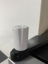 6 x Drayton Lockshield Radiator Valve Wheel Head Handle White Cap Only 0705900