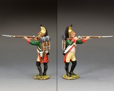 KING  COUNTRY THE AGE OF NAPOLEON NA488 FRENCH DRAGOON STANDING FIRING MUSKET