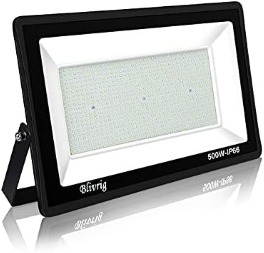 Faretto led 500W 6000K Bianco Freddo Fari LED Esterno 50000LM Faretto led da Est