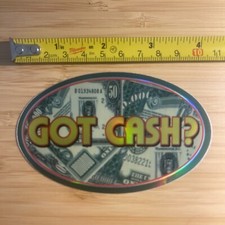GOT CASH   Decal / Sticker