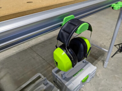 Festool Headphone & Hearing Protection Holder for MFT/3 Table Hanger