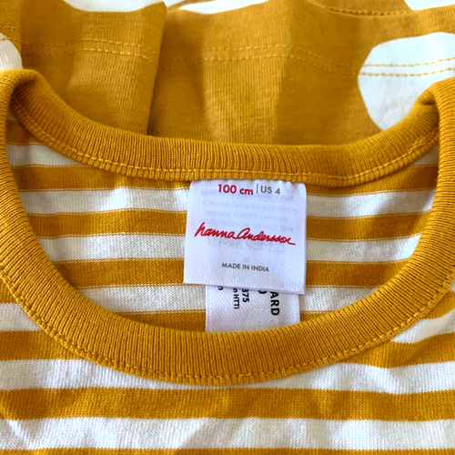Hanna Andersson Soft-Cotton "MIXIE" Pocket Dress. 4 Years, 100 cm. Great Gift! - Picture 5 of 22