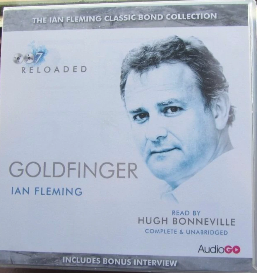 GOLDFINGER - IAN FLEMING - 8 CD AUDIO BOOK - NEW/SEALED James Bond 007