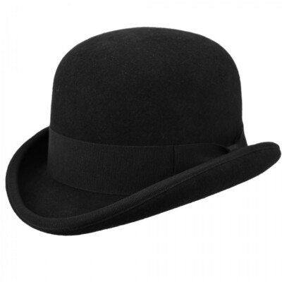 Cappello a bombetta Western nera