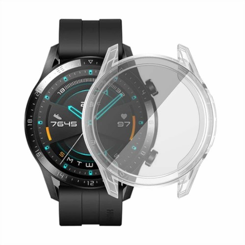 Watch Frame Cover Full Protective Case Cover For Huawei Watch gt 2 Case Cover - Foto 11 di 18
