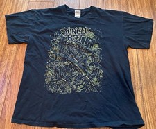 Jungle Rot Annihilation With No Aim Vintage Shirt Size Large Death Metal Rare