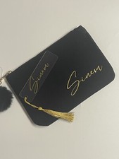  Personalised Eid Makeup Bag & Bookmark Set | Ramadan Gift for Her Teacher Gift