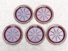 Lot de 5 anciennes coupelles ramasse monnaie de bar bistrot estaminet  bakélite