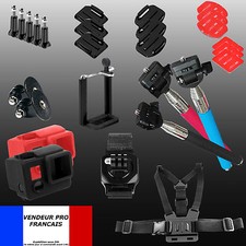 KIT GOPRO sport adaptateurs perche harnais hero 3 3+ 4 - livraison rapide