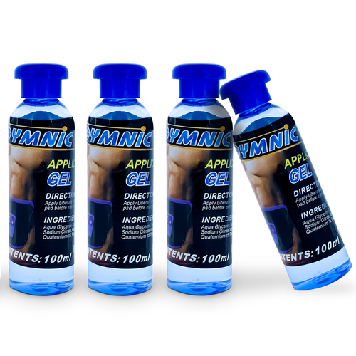 ABGYMNIC ABS AB CINTURÓN TONIFICACIÓN MUSCULAR GIMNASIO 100 ml BOTELLA DE GEL CONDUCTOR REGALO FITNESS - Imagen 4 de 6