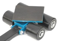 3t Lenkfahrwerk Schwerlastrollen Panzerrollen Steerable Skates capacity 3t 00418