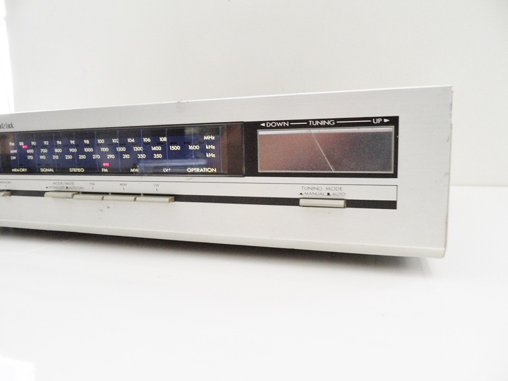 Tuner Radio HIFI Stéréo Vintage JVC T-K20L, Quartz FM/AM, Synthétiseur