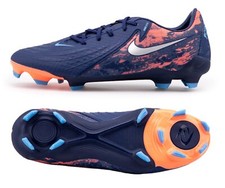 Nike Men Phantom GX II Academy EH FG/MG Cleat Blue Soccer Boot Spike HF1609-400