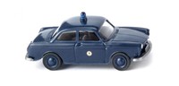 Wiking 086436, Volkswagen Vw 1600 Limousine, Polizei Berlin, Neu, Ovp, 01/25