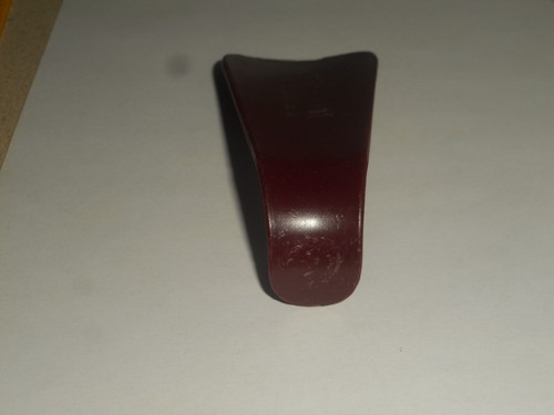Vintage Manchester NH Advertising Shoehorn WEL SHOE 1950's Oxblood Celluloid - Picture 8 of 9