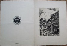 Swedish American Line TS Drottningholm 1939 Steamer Ship Menu - Ornas Cottage