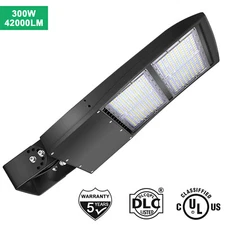 480V 300W LED Parking Lot light Fixture 5000K Replace 800W MH Area Road lighting