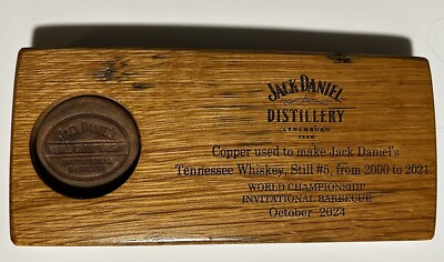 Jack Daniel s Copper Barbecue 2024 Fass Stück Aus Usa 