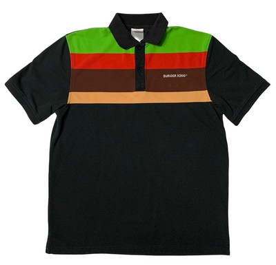 Burger King Crew Employee Uniform Retro 