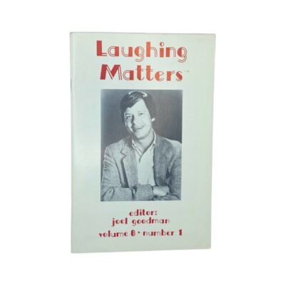 Laughing Matters Volume 8 Number 1 Dave Barry by Joel Goodman No Label VG